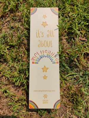 Its all about inclusivity bookmark